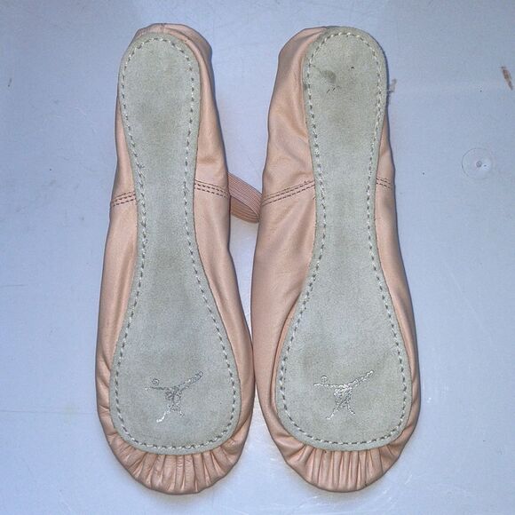 Vtg 1991 new in box Capezio Daisy pink leather ballet slippers/dance‎ shoes - Picture 4 of 6